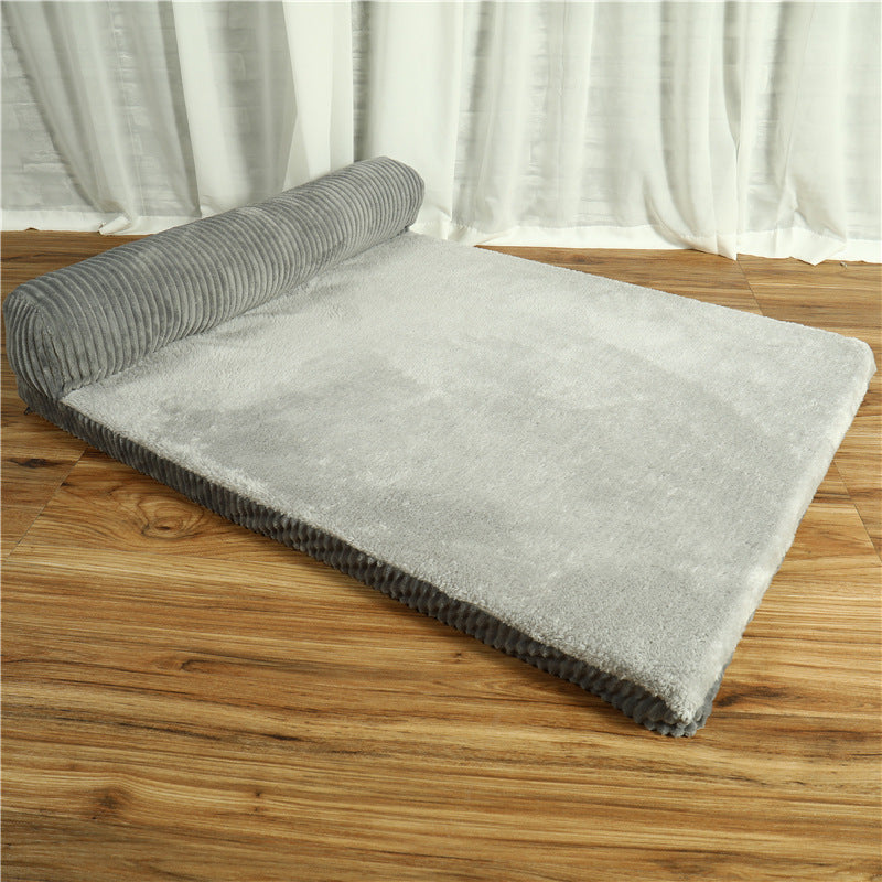 Square Dog Bed with Cushion