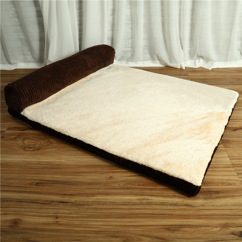 Square Dog Bed with Cushion